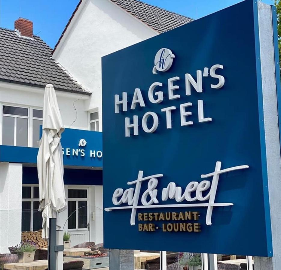 Hagen'S Hotel "Eat & Meet" Restaurant Bar Lounge Haren Zewnętrze zdjęcie